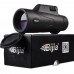 BIJIA Nitrogen Waterproof 10X Monocular Portable Night Vision Telescope for Hiking Outdoor Sports