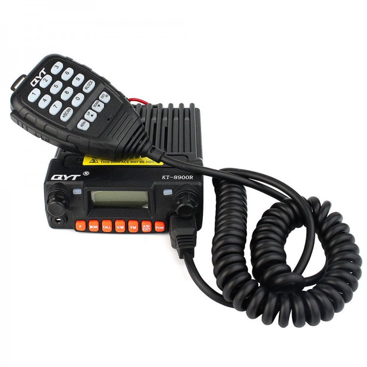 QYT KT8900R Walkie Talkie Tri Band UHF VHF 25W Car Trunk Ham FM Mobile