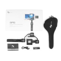 Feiyu SPG 3 Axis Brushless Handheld Gimbal Stabilizer Bluetooth for Smartphone Action Camera