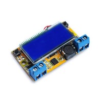 3A DC DC Step Up Boost Module Adjustable Power Supply Module LCD Voltage Current Display with Shell Kit