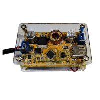 5A DC Step Down Buck Power Supply Module LCD Voltage Current Display with Shell Kit