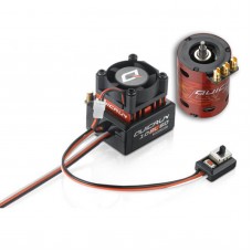 HobbyWing QuicRun 1:10 Brushless Sensored 60A ESC 10.5T Motor Combo for Car