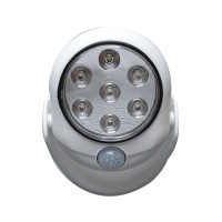 Motion Activated Cordless Light Sensor 7 LEDs Light Indoor Outdoor Garden Wall Patio