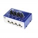 ICKB AMP-i4 Headphone Amplifier Dual Mixer 4 Channel Volume Control for 8 Earphones with Adapter