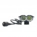 X2 Bike Bicycle HeadLamp Light LED Cycling Lamp Waterproof DC Interface T6 O-Ring