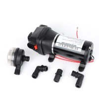 Water Pump DC12V 17L/min Self Priming Pump for Fishing Boat Yacht Marine and RV FL-40 
