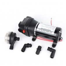 Water Pump DC12V 17L/min Self Priming Pump for Fishing Boat Yacht Marine and RV FL-40 