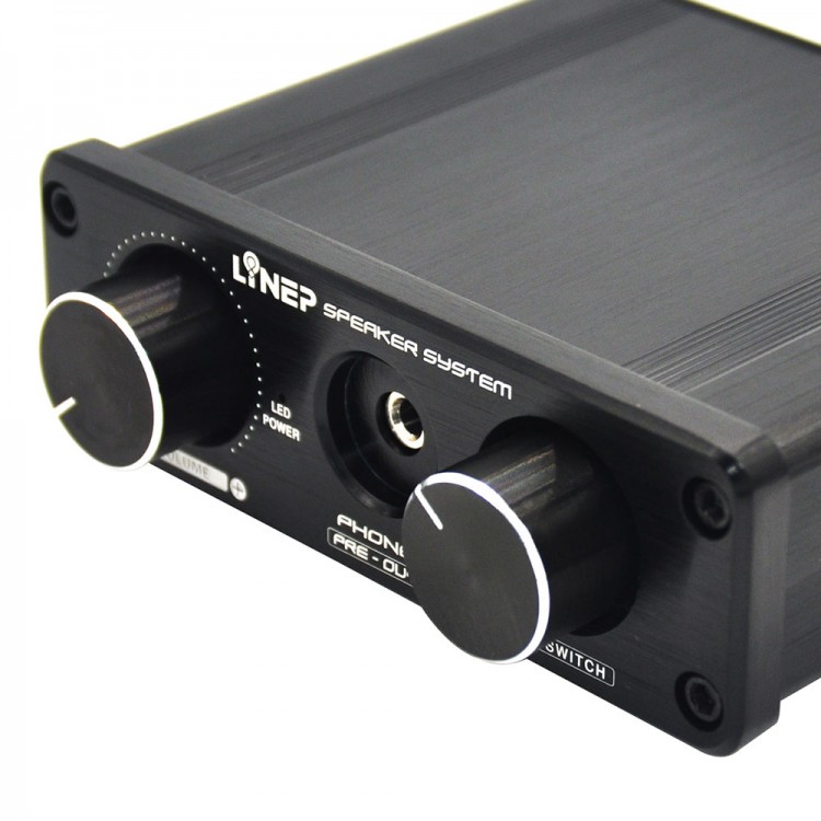 Audio Switcher 4In 2Out Audio Headphone Signal Amplifier Switch