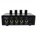 1 In 4 Out Audio Sound Signal Amplifier HiFi 4 Channel Loudspeaker Stereo Headphone AMP Linep A908