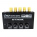 1 In 4 Out Audio Sound Signal Amplifier HiFi 4 Channel Loudspeaker Stereo Headphone AMP Linep A908