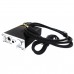 Microphone Amplifier 2 Channel PC Microphone Sound Amplifier with 3.5mm 6.5mm Audio Slot A907       