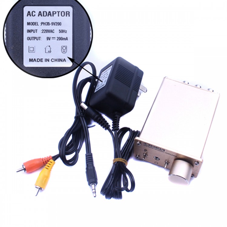 Computer HIFI Amplifier Stereo Audio Headphone AMP 140mW Output with