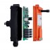 2 Transmitter & 1 Receiver Hoist Crane Radio Industrial Wireless Remote Controller AC220V F21-E1B