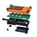 2 Transmitter & 1 Receiver Hoist Crane Radio Industrial Wireless Remote Controller AC220V F21-E1B