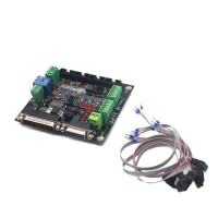 Engraving Machine 4-Axis Rotary Shaft Plate A Interface CNC Control Board Support MACH3 NCStudio Card Interface Board  