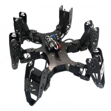 Assembled Robo-Soul CR-6 Hexapod Robotics Six-legged Spider Robot with Controller & Digital Servo