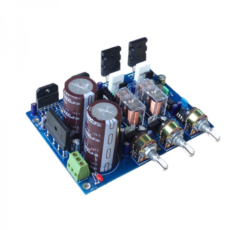 Hifi Lm3886 Audio Power Amplifier Board 2 1 Discrete Subwoofer Diy Kit Unassembled Free Thankser - Diy Subwoofer Amp Kit