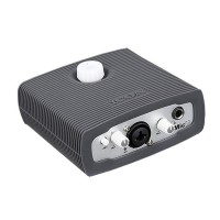 ICON MicU External Sound Card USB Audio Interface 1 Mic-In 2-Out for Recording Studio Karaoke