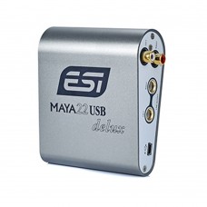 ESI MAYA22 Delux Sound Card 24bit USB Audio Interface Recording Card for Computer