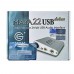 ESI MAYA22 Delux Sound Card 24bit USB Audio Interface Recording Card for Computer
