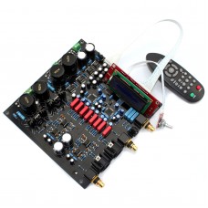 DAC Decoder Board Dual Chip AK4497EQ AK4118 for Audio Power Amplifier DIY with Remote Controller