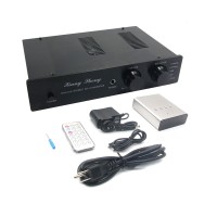 XiangSheng DAC-01A DAC Headphone Amplifier XMOS-U8 USB with Bluetooth Receiver Audio AMP Black