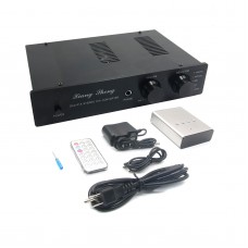 XiangSheng DAC-01A DAC Headphone Amplifier XMOS-U8 USB with Bluetooth Receiver Audio AMP Black