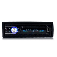 Car Audio Stereo Bluetooth DVD CD MP3 Player FM Auto Radio 1 Din Remote Control 2400BT