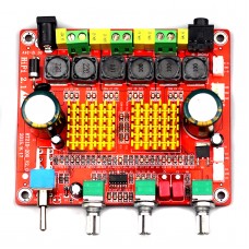 TPA3116D Class D Amplifier Board 2.1 Channel 200W Hifi Subwoofer Digital Amp Assembled