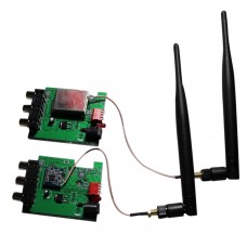 2.3G 2.4G 2.5G Wireless Audio Video Transmitter Receiver 600m with 6dB Antenna