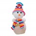 Christmas Snowman Apple Fruit Bag Gift Ornament for Home Festival Party Decor 10Pcs