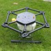 FPV Hexacopter 6 Axis Carbon Fiber Plant Protection Drone Wheelbase 1600mm for Agricultural Production