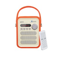 Mini Bluetooth Audio Loudspeaker Speaker Support U-Disk TF Card FM BOOMBOX P50 Orange