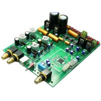 ES9018 DAC Audio Decoder Software Control 4 Layer Support Coaxial Optical Fiber USB DIY Kit Unassembled
