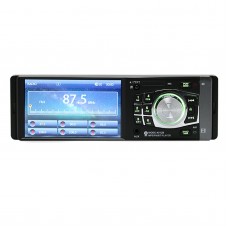 4.1'' Car Radio Bluetooth MP5 Player TFT HD Screen USB SD Support Steering Wheel Remote Control Rear View Camera 4012B