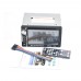 12V Car Stereo FM Radio MP3 Audio Player 5V Charger USB SD AUX Car Electronics Subwoofer In-Dash 1 DIN WMA