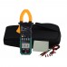 Digital Clamp Multimeter AC DC Current Voltage Capacitor Resistance Frequency Tester Meter 4000 Counts MS2108A