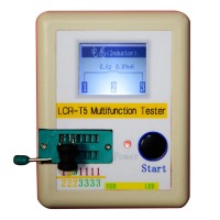Transistor Tester Resistor + Capacitor + Diode + Inductance + ESR +Transistor Diode + MOS