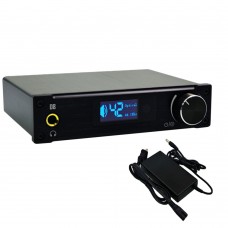 ALIENTEK D8 Hifi Audio Digital Headphone Amplifier 80Wx2 Coaxial Optical USB DAC Class D +Power Supply PCM2704 Black