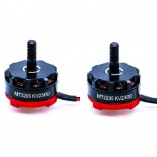 FPV 2205 Brushless Motor 2300KV CW CCW for QAV250 Quadcopter RC Drone Black 1Pair