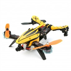 V Tail 210 FPV Drone 1080P HD DVR SP Racing F3 Flight Controller 5.8G 40CH 200mW VTX OSD ARF RC Multicopter Yellow