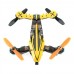 V Tail 210 FPV Drone 1080P HD DVR SP Racing F3 Flight Controller 5.8G 40CH 200mW VTX OSD ARF RC Multicopter Yellow