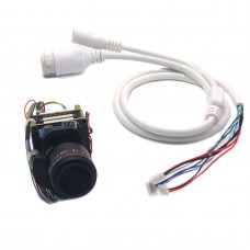 IP Camera Full Metal H.265 3MP Motorized Zoom Auto Focal LENS 2.8-12mm OV4689+Hi3516D CCTV IPC Module