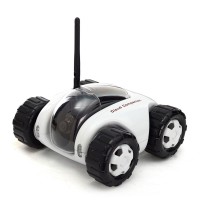 Wireless WiFi RC Spy Car Remote Moving Robot Tank IP Camera Smart Phone Remote Control Wireless Charging