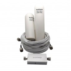 Sunhans Signal Booster 3G 900-2100MHz Repeater Dual Band Amplifier Fiberglass Antenna SH-G900W2100-D2