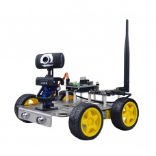 WIFI Smart Video Robot Car DIY Kit HD Camera Wireless Android IOS PC Control 51duino for Arduino