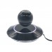 Wireless Speaker Bluetooth Floating Magnetic Levitating Speaker LED for Christmas Gift Black