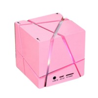 Wireless Bluetooth Speaker Magic Square Qone Cube Stereo Sound Box FM Radio Support TF Card