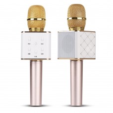 Q7 Wireless Bluetooth Condenser Karaoke Microphone Mic Speaker KTV Singing Record for Smart Phones Computer