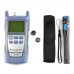 Fiber Optic FTTH Tool Kit with Power Meter FC-6S Fiber Cleaver Visual Fault Locator Wire Stripper